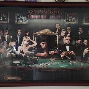 Gangster picture frame